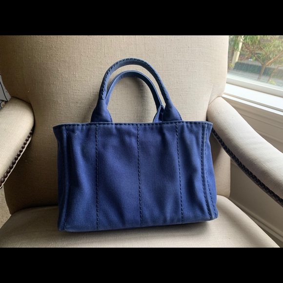 Prada Small Canapa Handbag/Crossbody - Picture 3 of 14